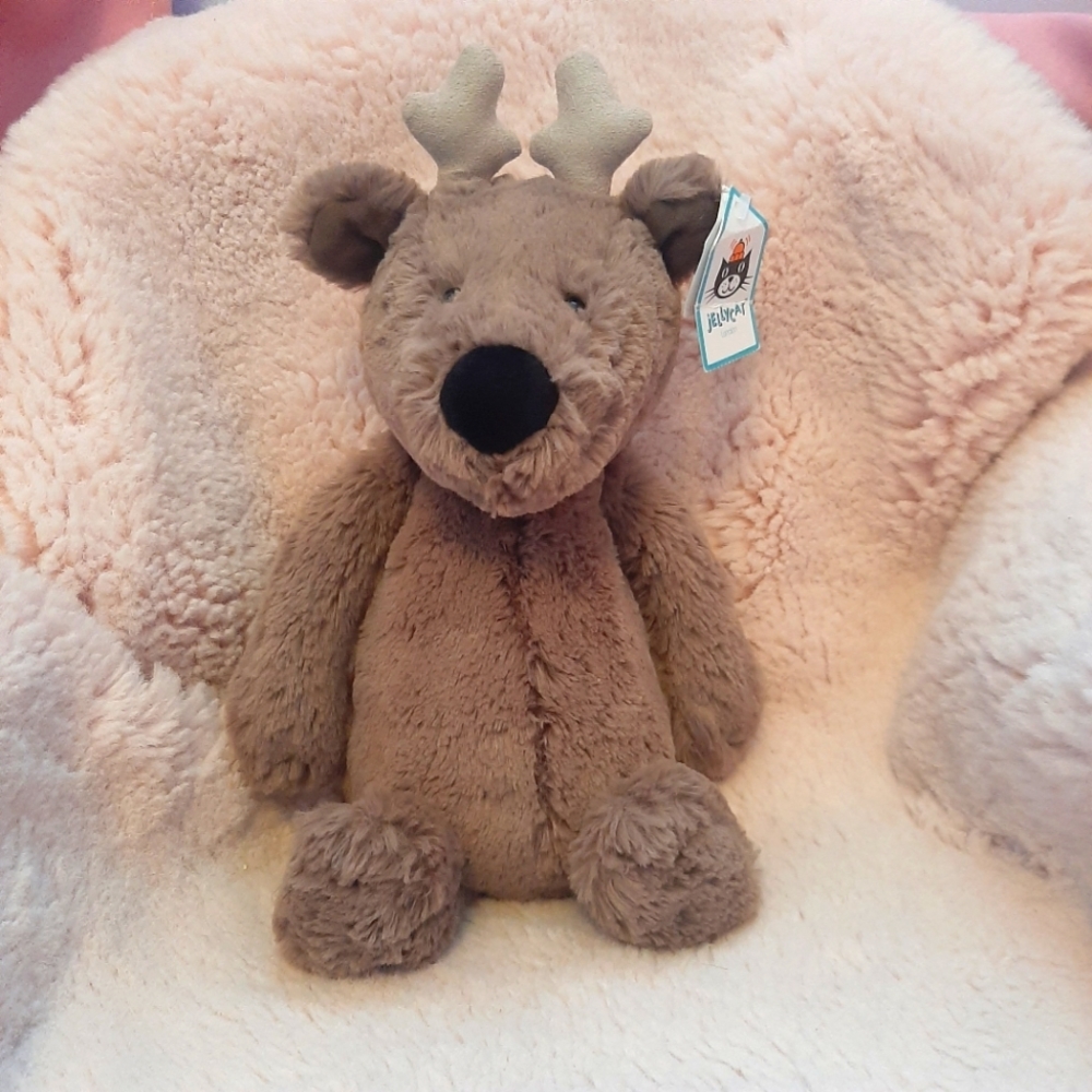 NWT Jellycat Bashful Reindeer